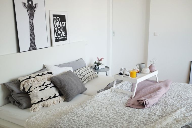 Zeller, koszyk do przechowywania, 2 szt., biały