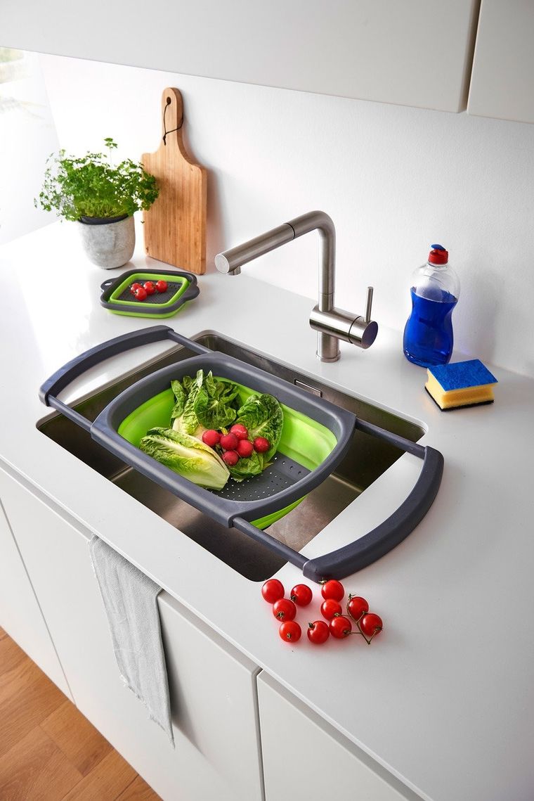 Zeller, miska kuchenna, deska do krojenia, 2w1, 40-32-14 cm