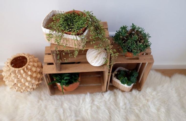 Zeller, skrzynia do przechowywania, Vintage, drewniana, 35-25-20 cm