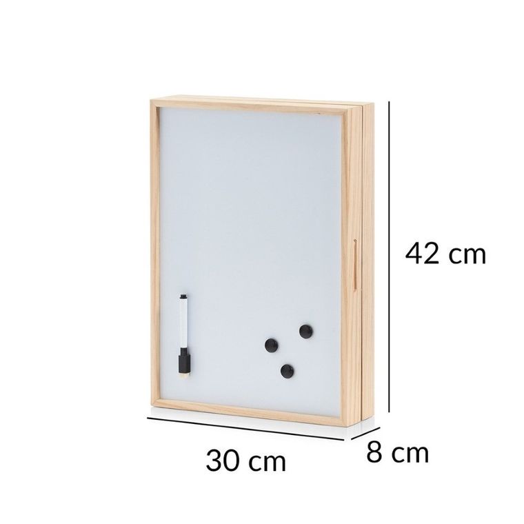 Zeller, szafka na klucze, tablica magnetyczna, 30-8-42 cm