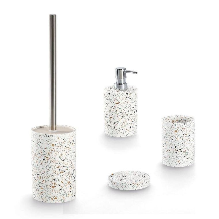 Zeller, Terrazzo, kubek na szczoteczki, średnica 8,2 cm