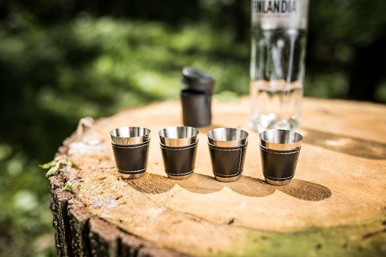 Zestaw kieliszków w etui, 4 szt.