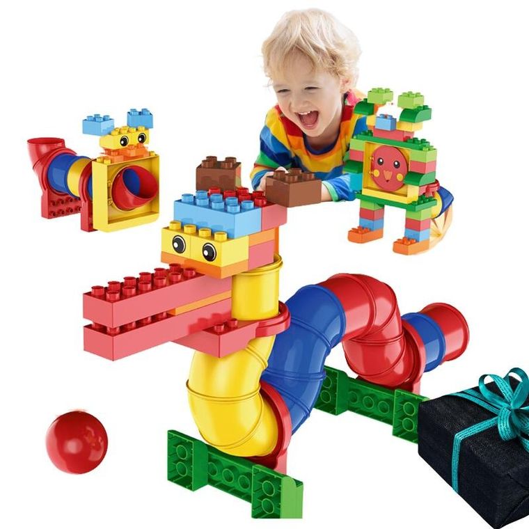 Zestaw klocków konstrukcyjnych, 147 elementów