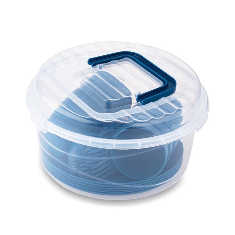 Zestaw piknikowy dla 6 osób, 31 elementów