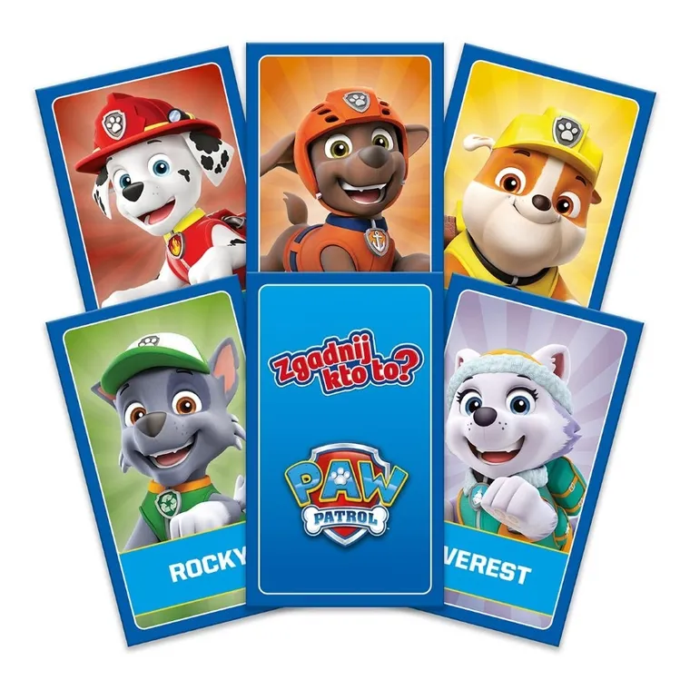Zgadnij kto to? Psi Patrol, gra familijna