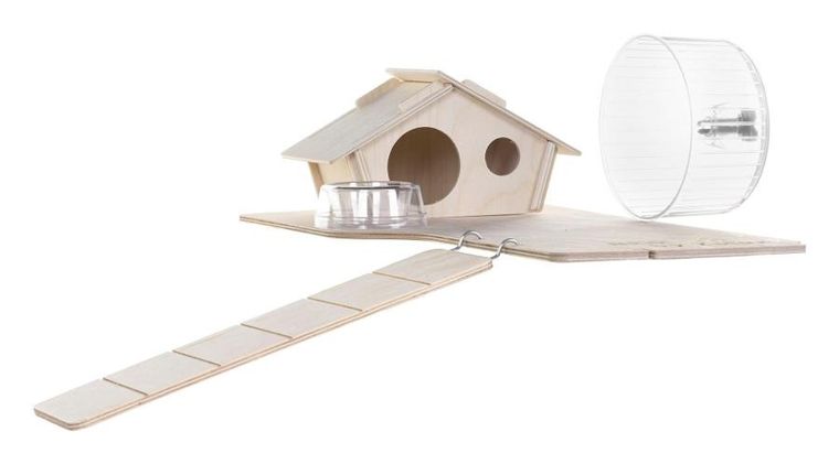 Zolux Klatka Neo Nigha Mała H36 Kol., czarny