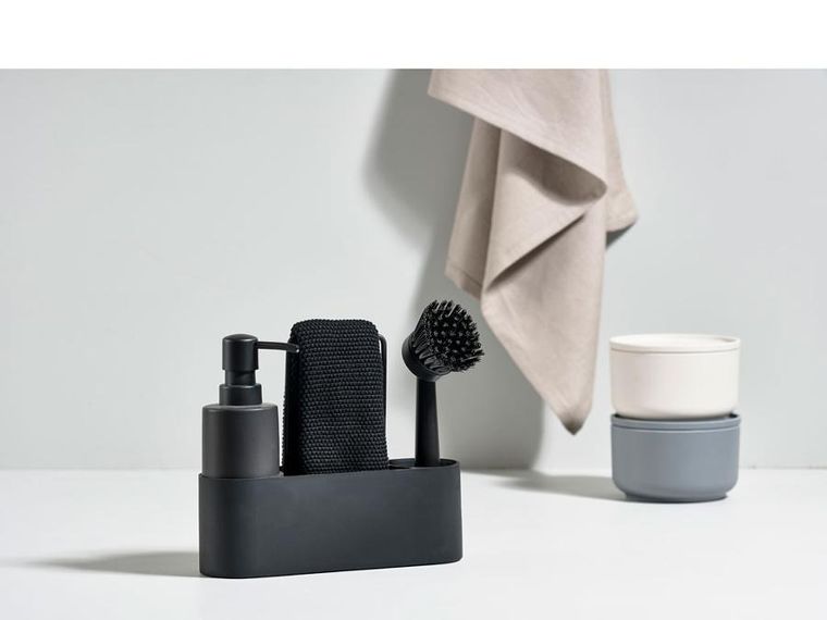 Zone Denmark, organizer do zlewu, Singles czarny, 4 elementy