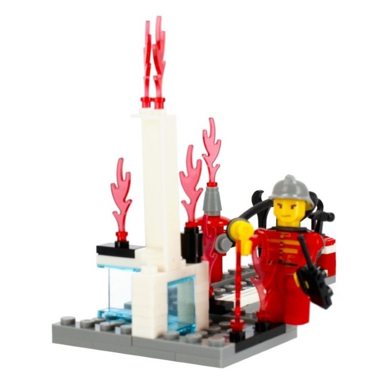 Alleblox, straż, klocki konstrukcyjne