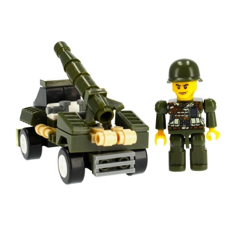 Alleblox, wojsko, klocki konstrukcyjne