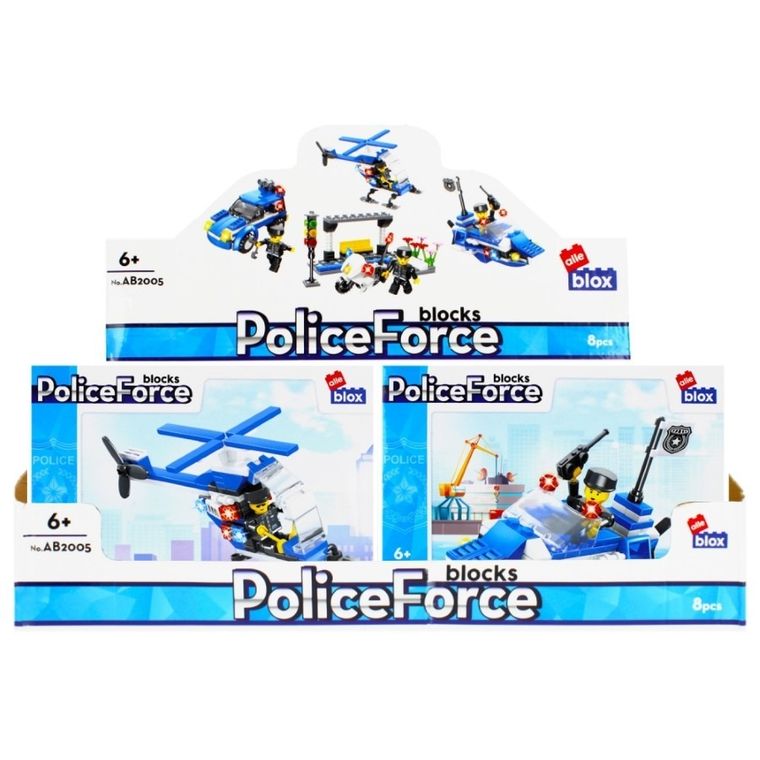 Alleblox, policja, klocki konstrukcyjne