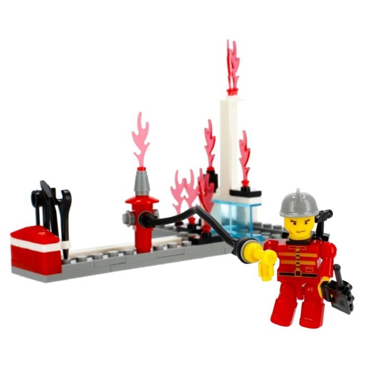 Alleblox, straż, klocki konstrukcyjne