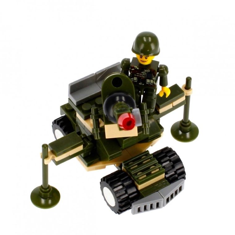 Alleblox, wojsko, klocki konstrukcyjne