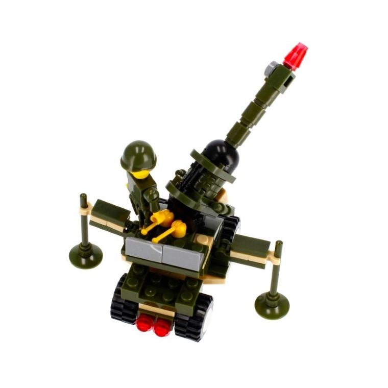 Alleblox, wojsko, klocki konstrukcyjne