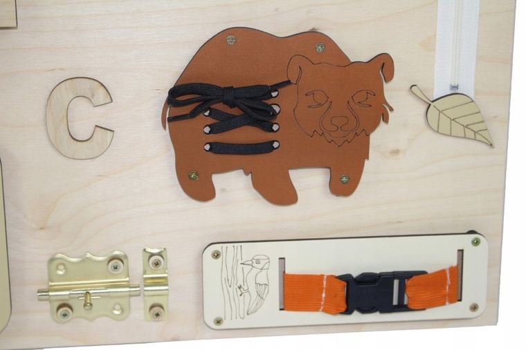 3toysm, tablica manipulacyjna, las, 50-75 cm