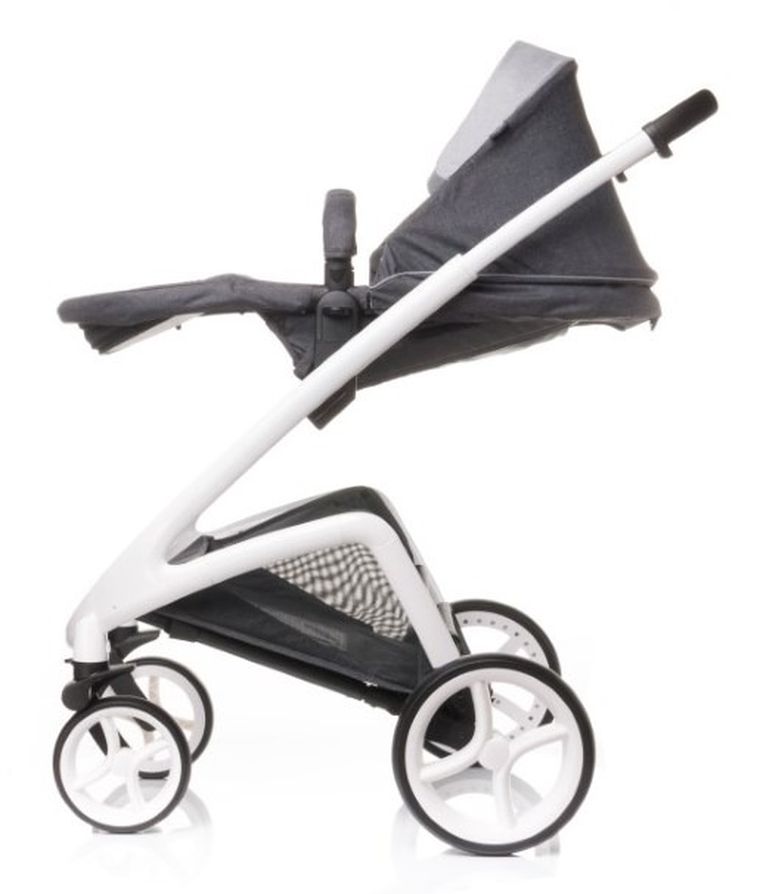 4Baby, Cosmo, wózek wielofunkcyjny 2w1, Dark Grey