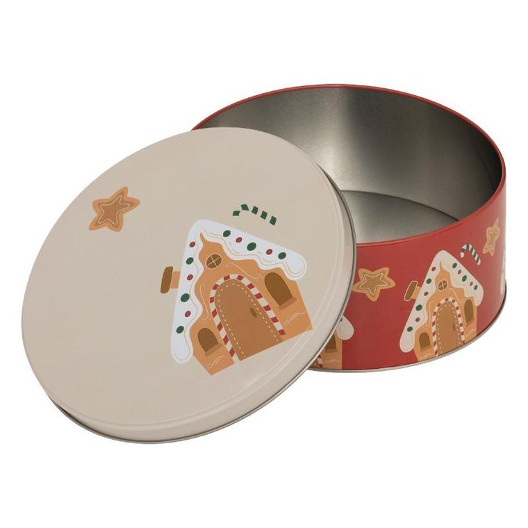 5five Simply Smart, okrągły pojemnik na ciastka, metal, 3 szt.