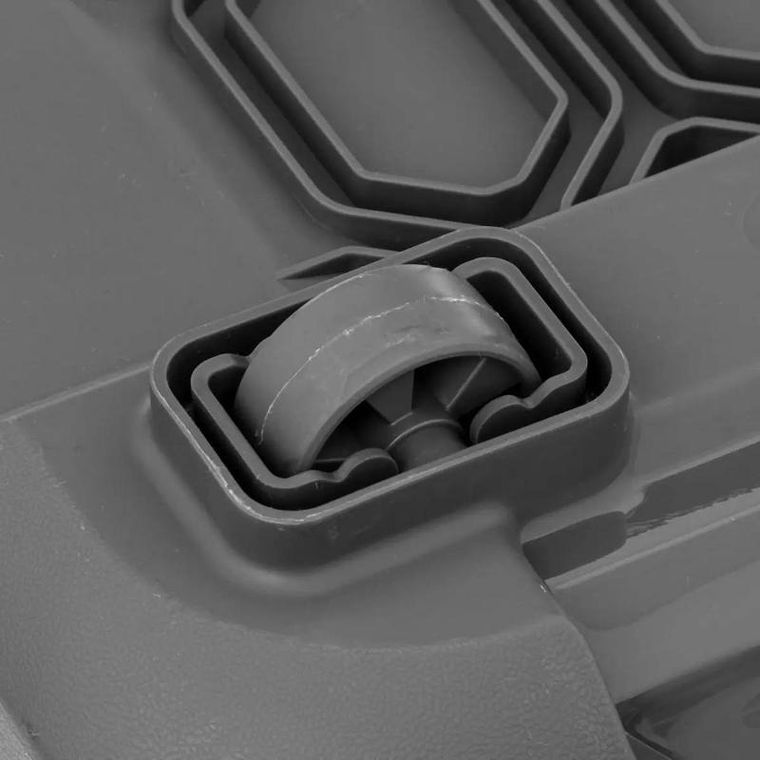 5five Simply Smart, pudło na kółkach z pokrywą, Bunkier+, 80 l