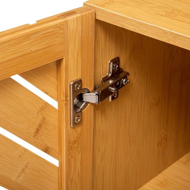 5five Simply Smart, szafka łazienkowa, Bath n'modul, zamykana, bambus, 70 cm