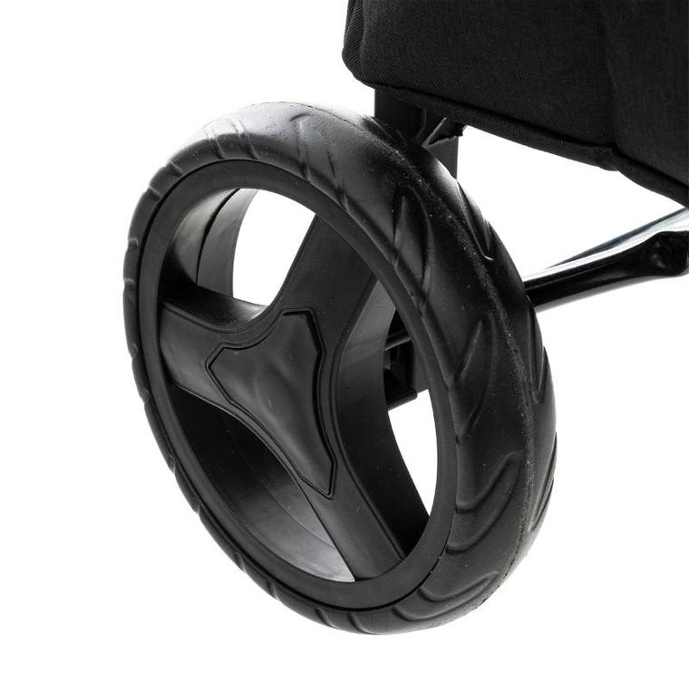 5five Simply Smart, wózek zakupowy na kółkach z pojemną komorą i kieszonkami