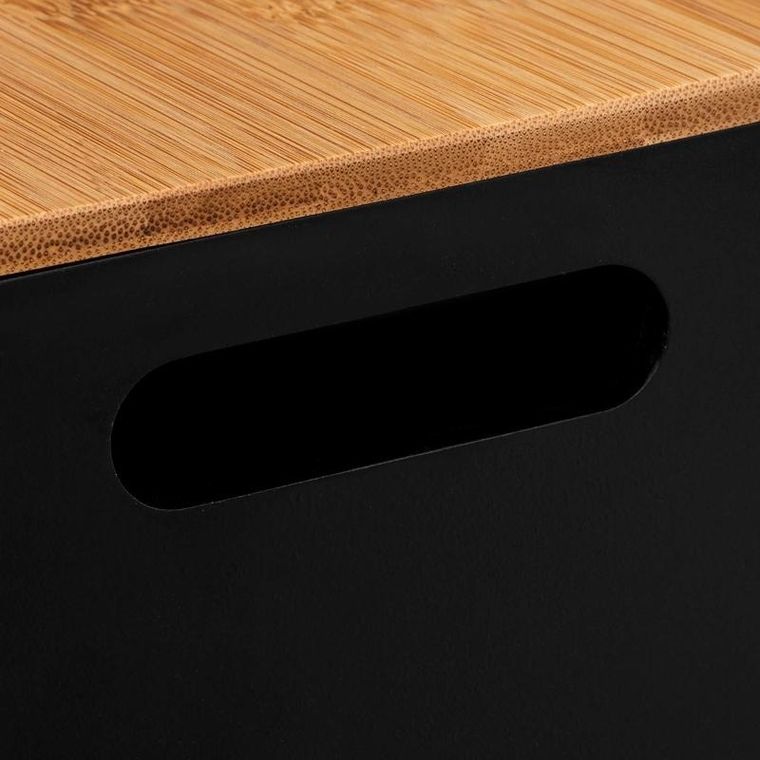 5five Simply Smart, zestaw pudełek z bambusową pokrywką BAVA, 3 szt.