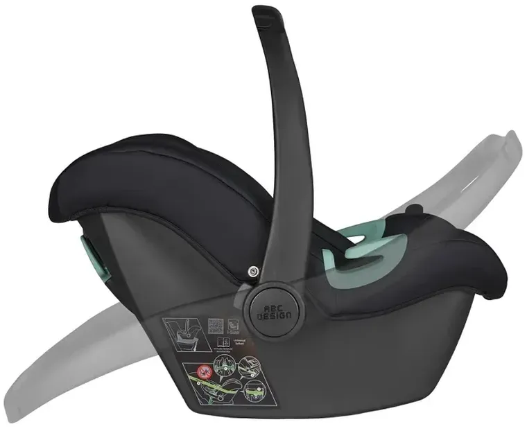 ABC Design, Tulip, fotelik samochodowych, black, 40-85 cm