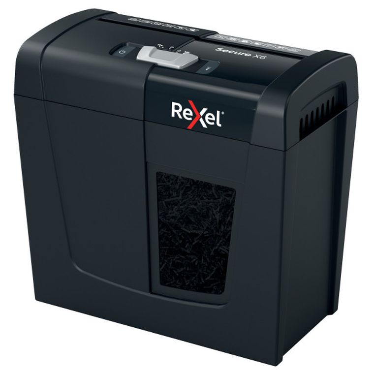 Acco, Secure X6, P-4, niszczarka, 6 kartek, 10l
