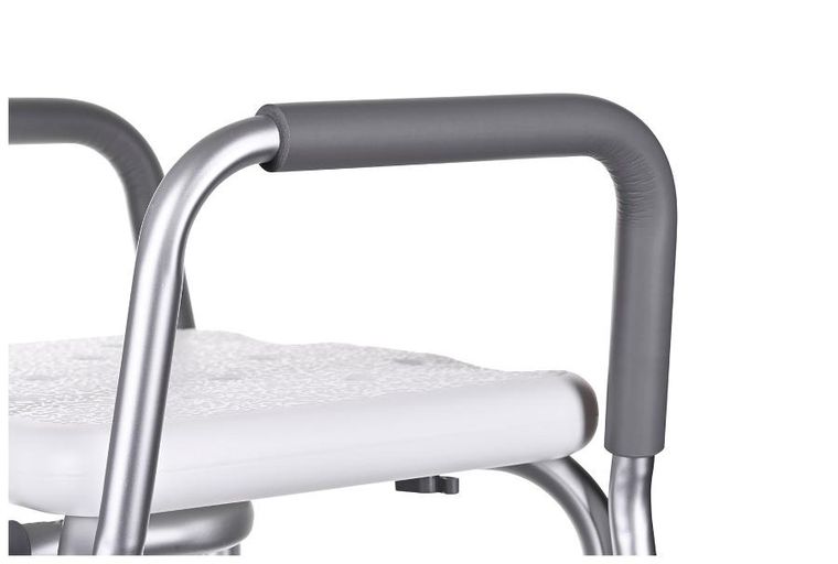 Actionmed, krzesło prysznicowe z oparciem i podłokietnikami