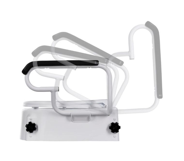 Actionmed, nasadka podwyższająca na toaletę z uchytwami