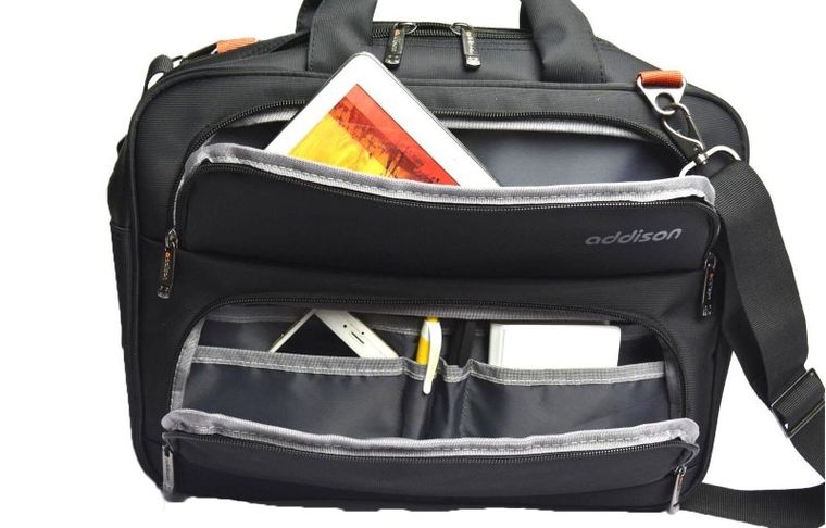 Addison, torba na laptopa, ColuMBus 14, 306014, 14,1", czarny
