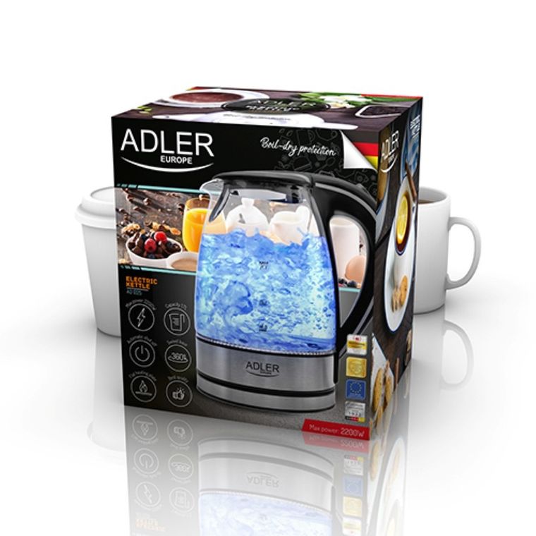 Adler, czajnik elektryczny AD 1225, 1.7 l