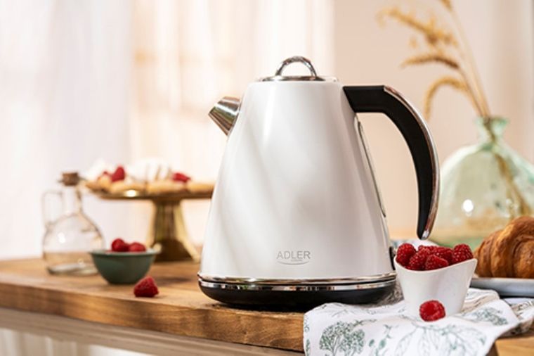 Adler, czajnik elektryczny, AD1343, White