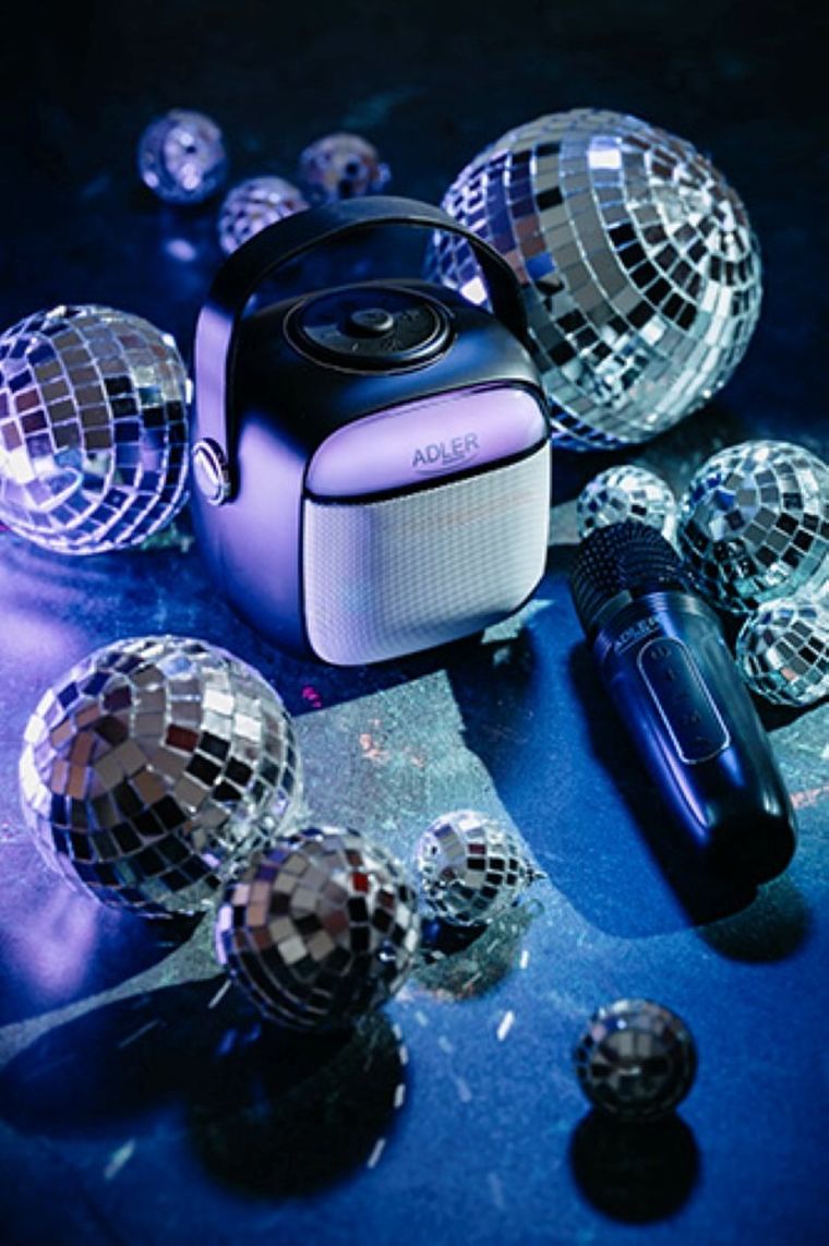 Adler, głośnik do karaoke z mikrofonem