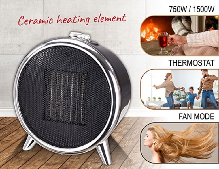 Adler, grzejnik ceramiczny, 1500 W, AD 7742