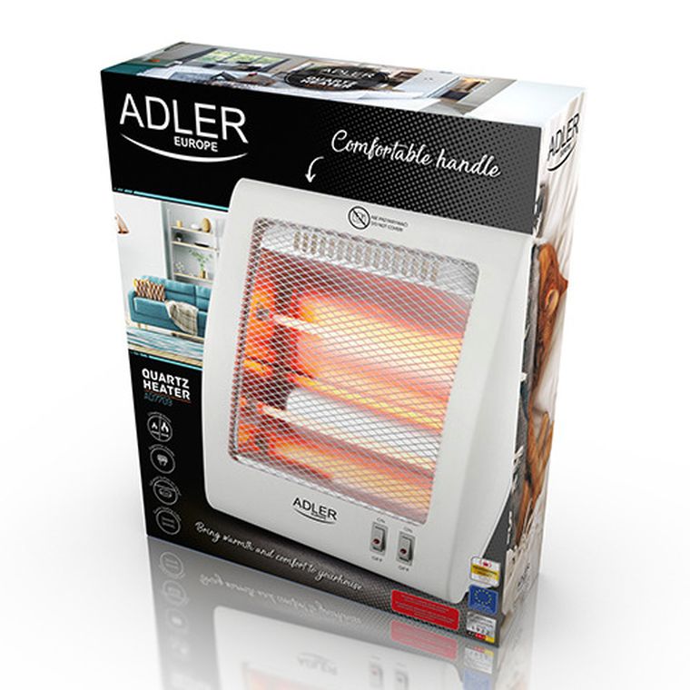 Adler, grzejnik halogenowy, 800W, AD 7709