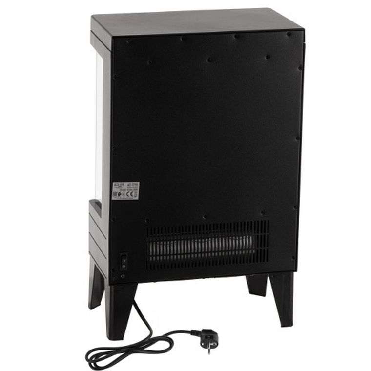 Adler, kominek elektryczny LED, z pilotem i termostatem, 1000W/2000W