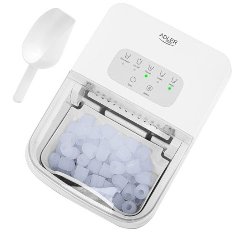 Adler, kostkarka do lodu, z panelem dotykowym