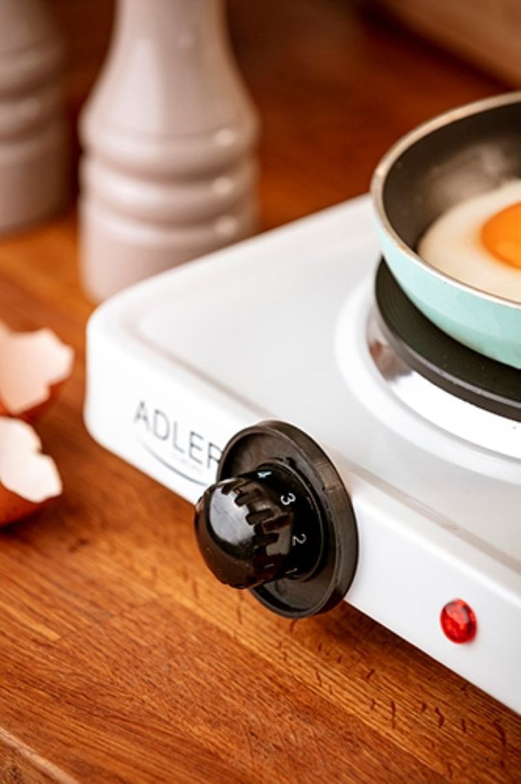 Adler, kuchenka elektryczna jednopalnikowa, 1500W, AD 6503