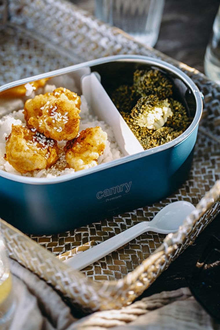 Adler, metalowy pojemnik na żywność, podgrzewany