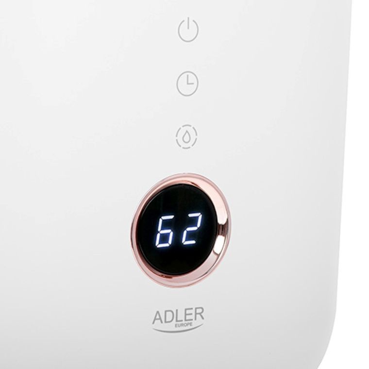 Adler, nawilżacz ultradźwiękowy LED