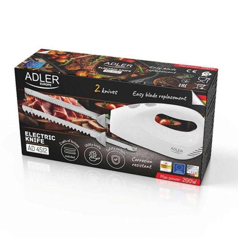 Adler, nóż elektryczny