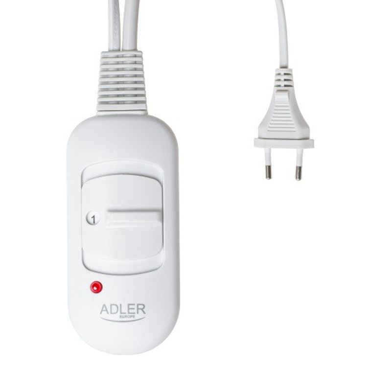 Adler, poduszka elektryczna, super miękka, 38-38 cm