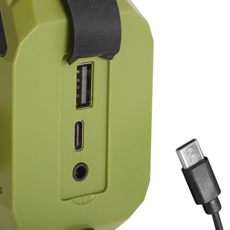 Adler, radio solarne z korbką ręczną