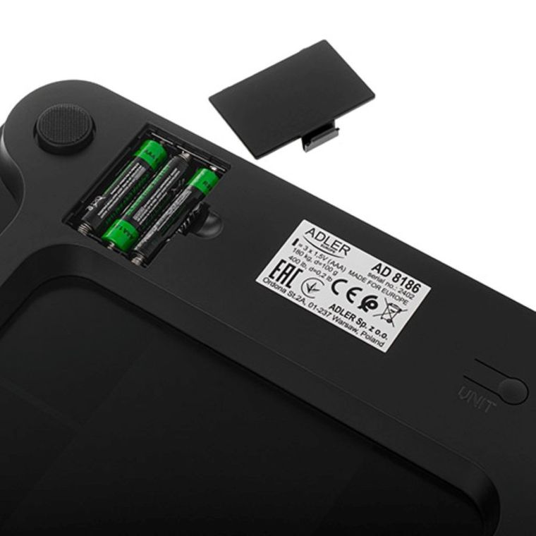 Adler, Smart, waga łazienkowa analityczna