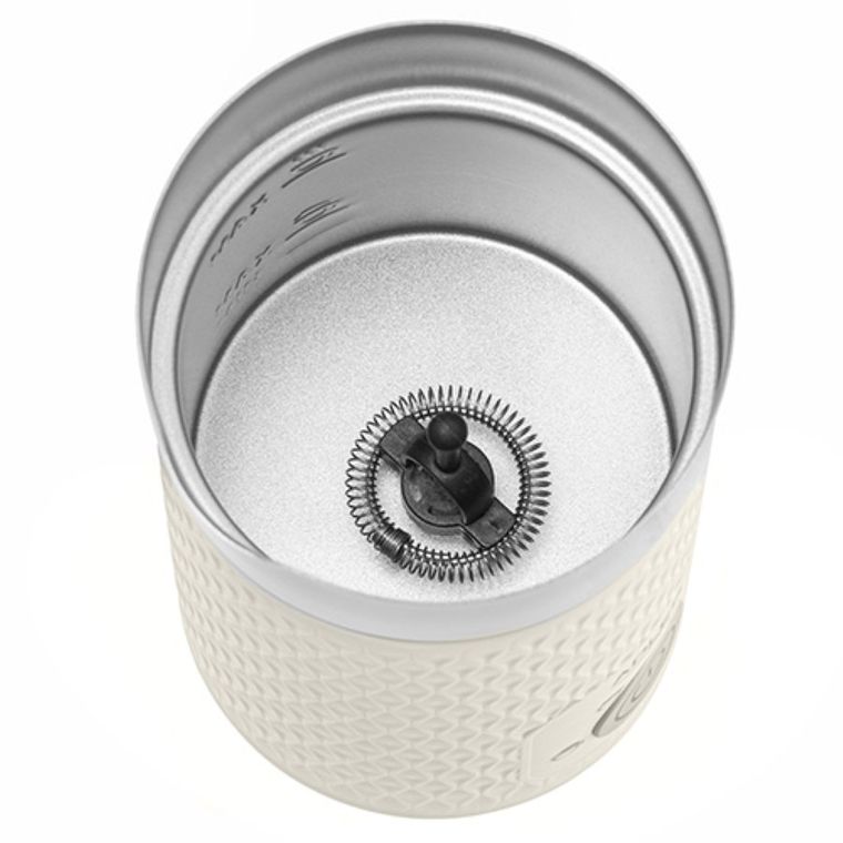 Adler, spieniacz do mleka 2w1, spienianie i podgrzewanie (latte i cappucino), AD 4495, kremowy