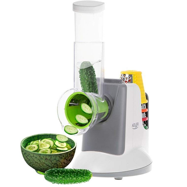 Adler, szatkownica do warzyw z 5 nasadkami