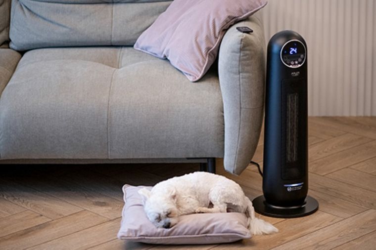 Adler, termowentylator kolumnowy, ceramiczny z pilotem, AD 7731