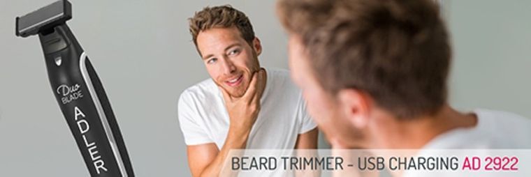 Adler, trymer USB, AD 2922