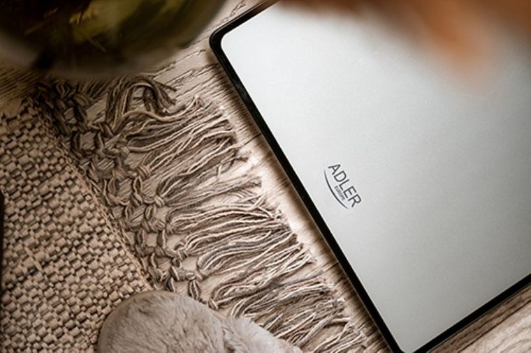 Adler, waga łazienkowa, AD8174s, srebrna