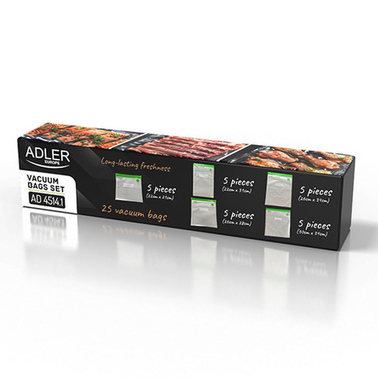 Adler, zestaw torebek próżniowych