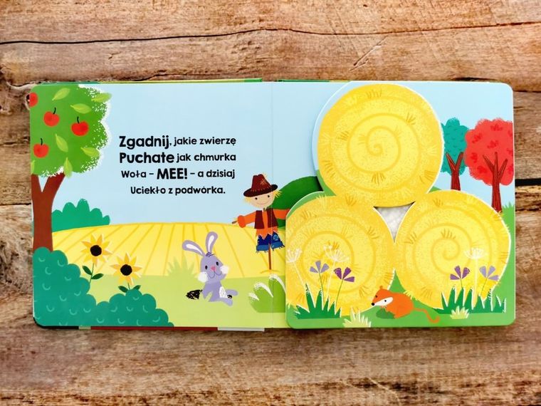 Akademia Mądrego Dziecka. Dotykam, zgaduję. Zwierzęta na wsi